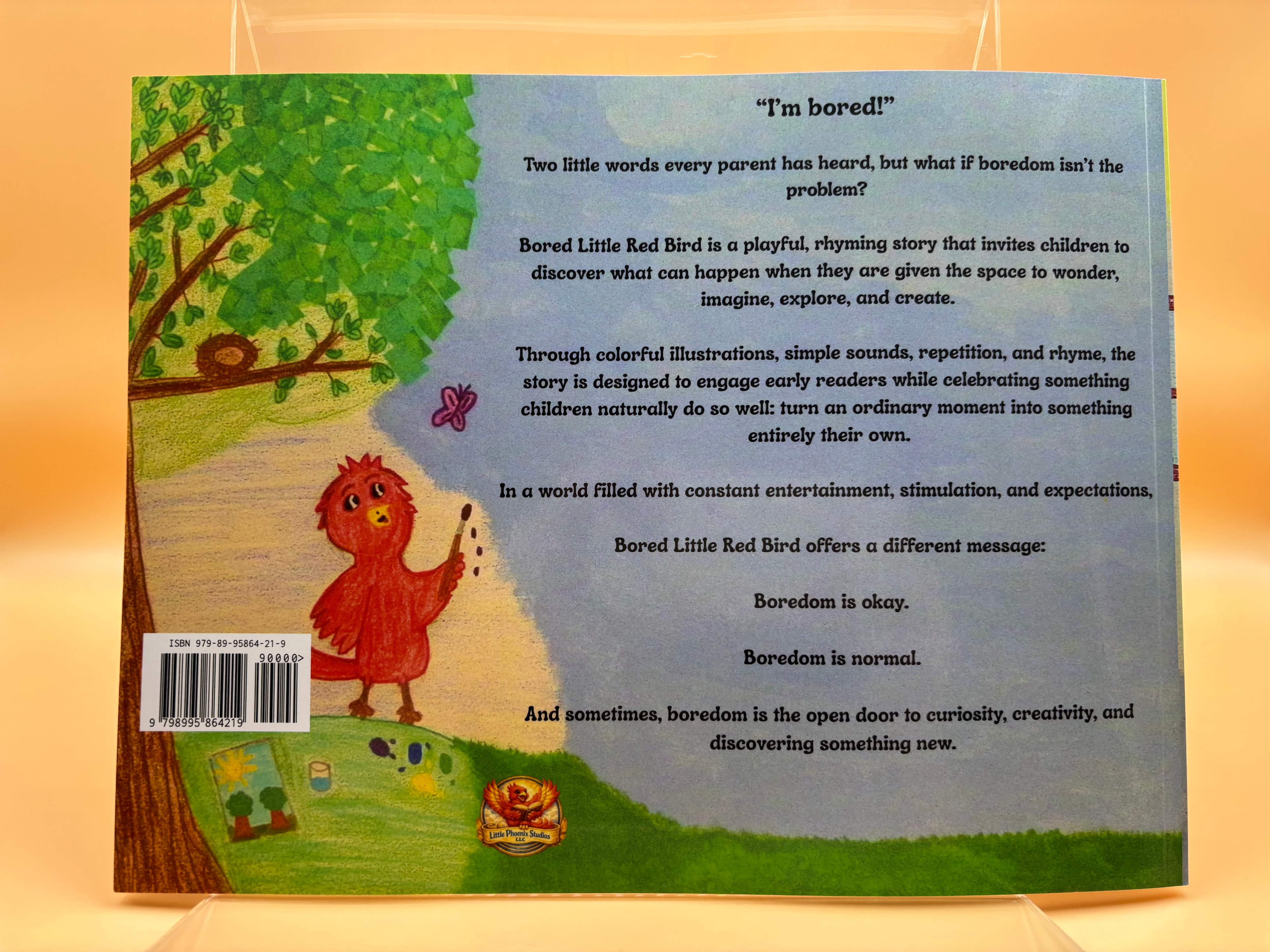 Bored Little Red Bird — front cover